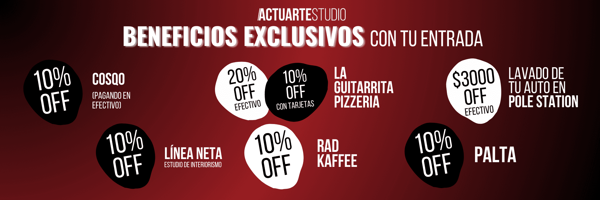 Beneficios exclusivos
