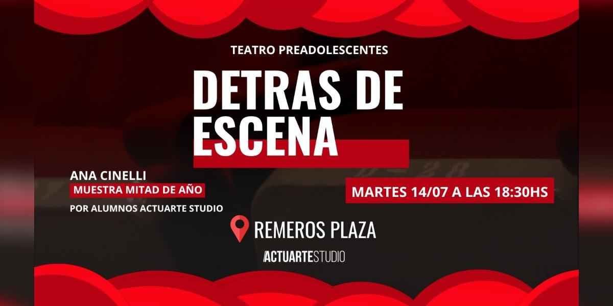 Detras de escena